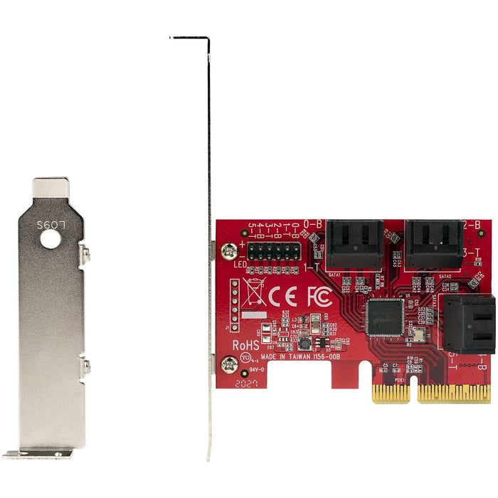 EAN 0065030893749 - StarTech.com 6P6G-PCIE-SATA-CARD tarjeta y adaptador de interfaz Interno imagen 2