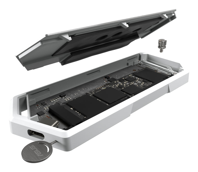 EAN 4711387563366 - ASUS ROG Strix Arion White Edition Caja externa para unidad de estado sólido (SSD) Blanco M.2 imagen 8