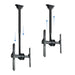 EAN 8433281007185 - TooQ LPCE1155TSLI-B soporte para pantalla de señalización 139,7 cm (55") Negro imagen 3