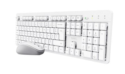 EAN 8713439254679 - Trust Ody II Wireless teclado Ratón incluido Hogar / Oficina RF inalámbrico QWERTY Español Blanco imagen 1