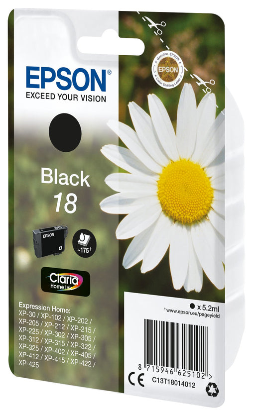 EAN 5057454493952 - Epson Daisy C13T18014012 cartucho de tinta 1 pieza(s) Original Rendimiento estándar imagen 1