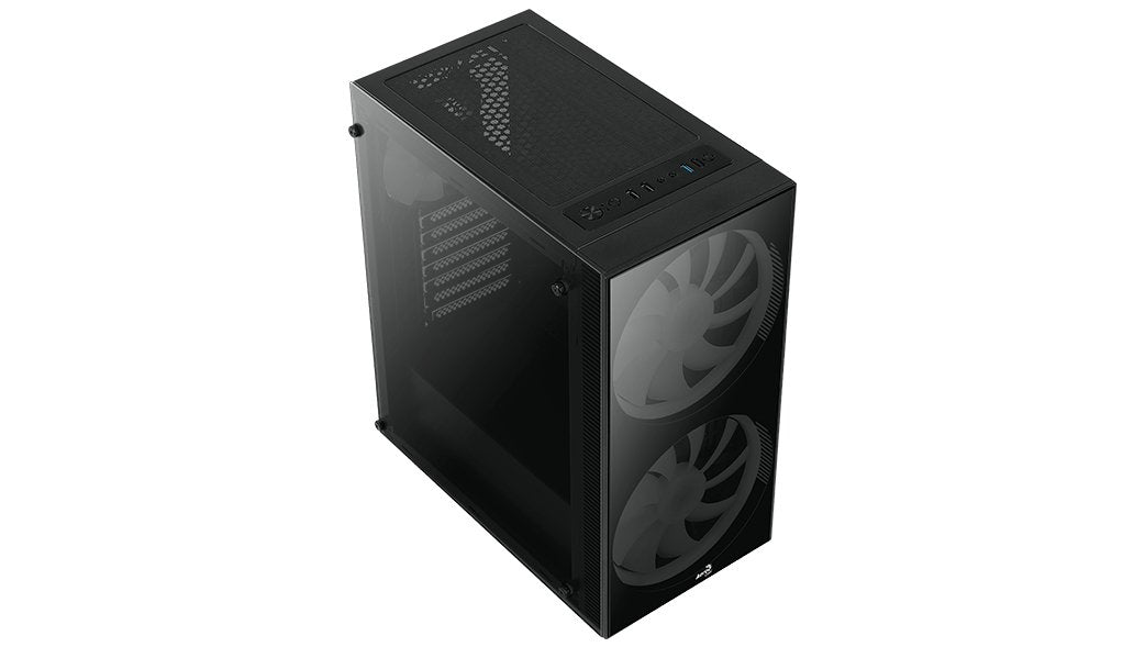 Caja Pc Aerocool Usb 3.0 2*Usb 2.0 Hd Audio+Mic Soporta Refrigeracion Liquida Atx Micro-Atx Mini-Itx Negro Python
