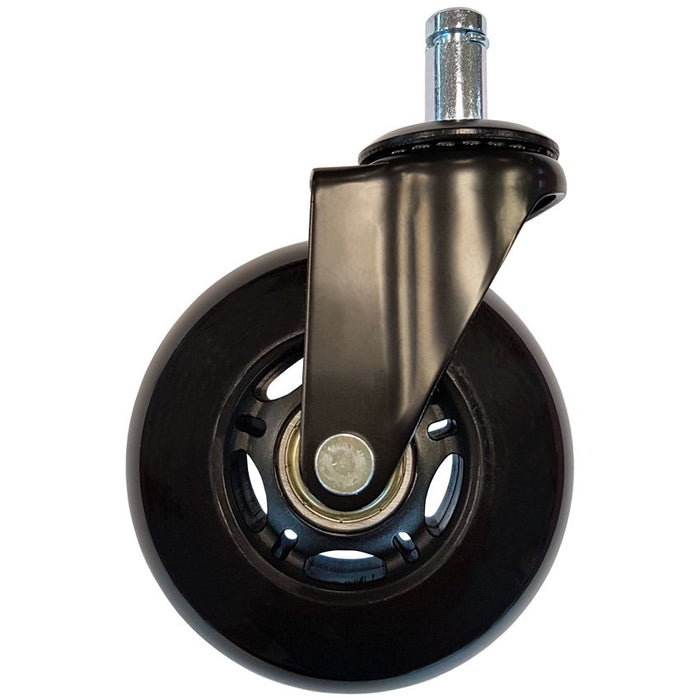 EAN 4260070127984 - LC-Power LC-CASTERS-7BB-SPEED pieza de sillas de oficina Negro Plástico, Caucho Ruedas giratorias imagen 1