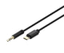 EAN 8716309129756 - Gembird CCA-CM3.5M-1.5M cable de audio 1,5 m 3,5mm Negro imagen 2