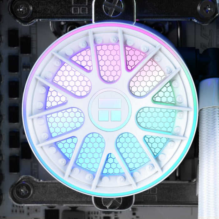 K Kit Watercooling Aio Thermalright Aqua Elite V6 Rgb - 360mm (Blanc)