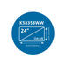 EAN 0085896583585 - Kensington K58358WW filtro para monitor 61 cm (24") imagen 7