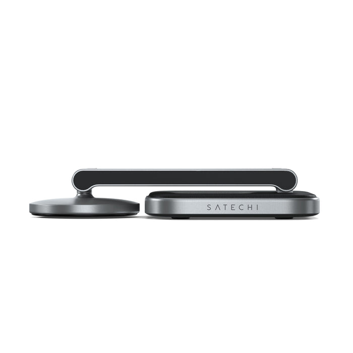 EAN 810086361236 - Satechi ST-Q21FM cargador de dispositivo móvil Auriculares, Smartphone Gris USB Cargador inalámbrico Inter imagen 5