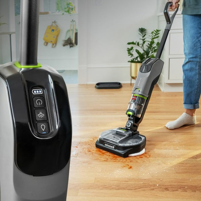 EAN 11120275124 - Bissell SpinWave + Vac Pet Pro Aspiradora escoba Batería Seca y húmeda Ciclónico Bolsa para el polvo 0,4 L  imagen 4