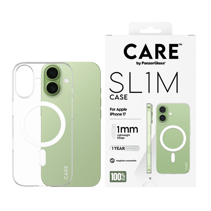 Panzerglass Care Sl1m Case Transparent W. Magsafe Ip 17