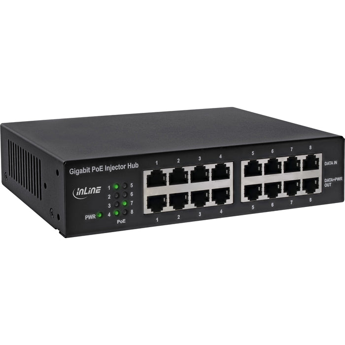 EAN 4043718276028 - InLine 32308H adaptador e inyector de PoE Gigabit Ethernet 56 V imagen 1