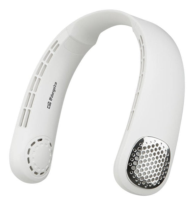 Orbegozo Nf 4200 Ventilador De Cuello Refrescante - Motor Dc - 3 Velocidades - Diseño Elegante Y Ligero - Bateria De