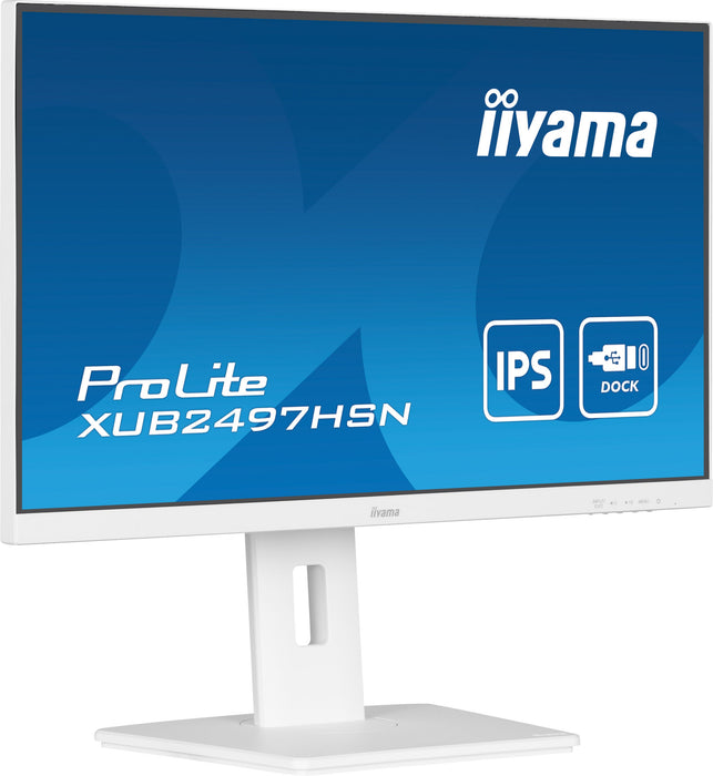 EAN 4948570123223 - iiyama ProLite XUB2497HSN-W1 pantalla para PC 60,5 cm (23.8") 1920 x 1080 Pixeles Full HD LED Blanco imagen 5