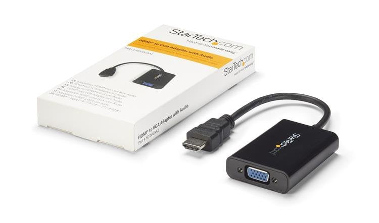 EAN 0065030850995 - StarTech.com HD2VGAA2 adaptador de cable de vídeo Negro imagen 6