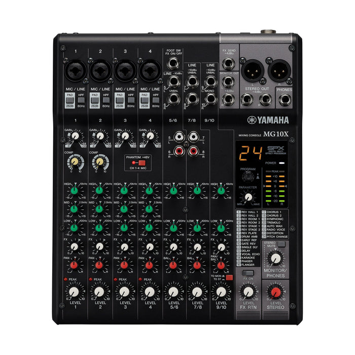 EAN 4957812679671 - Yamaha MG10X mezclador DJ 10 canales Negro imagen 3