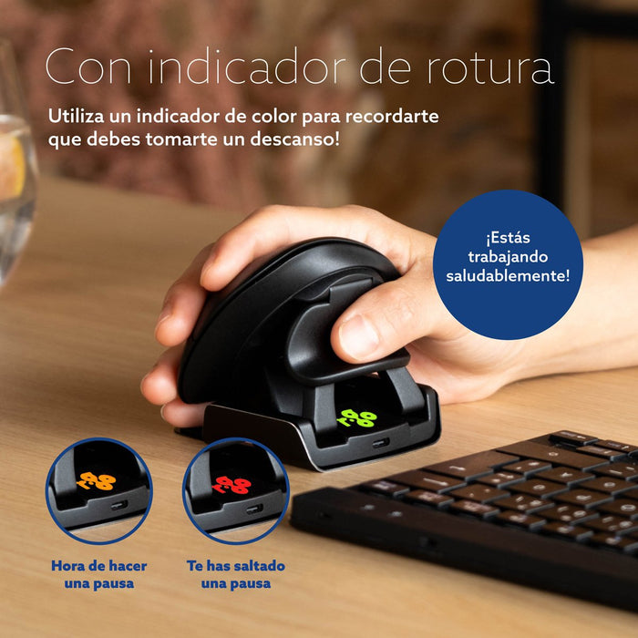 EAN 8719274491927 - R-Go Tools RGOTWBMWLBL ratón Oficina Ambidextro Bluetooth + USB Type-A Óptico 2400 DPI imagen 11