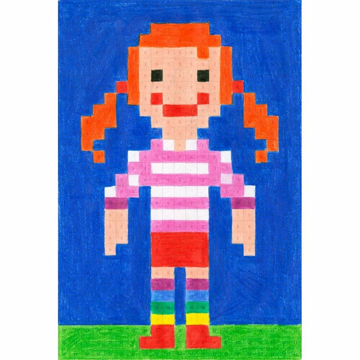 Faber-Camell Pixel-It Ausmalhch Con 32 Motiven