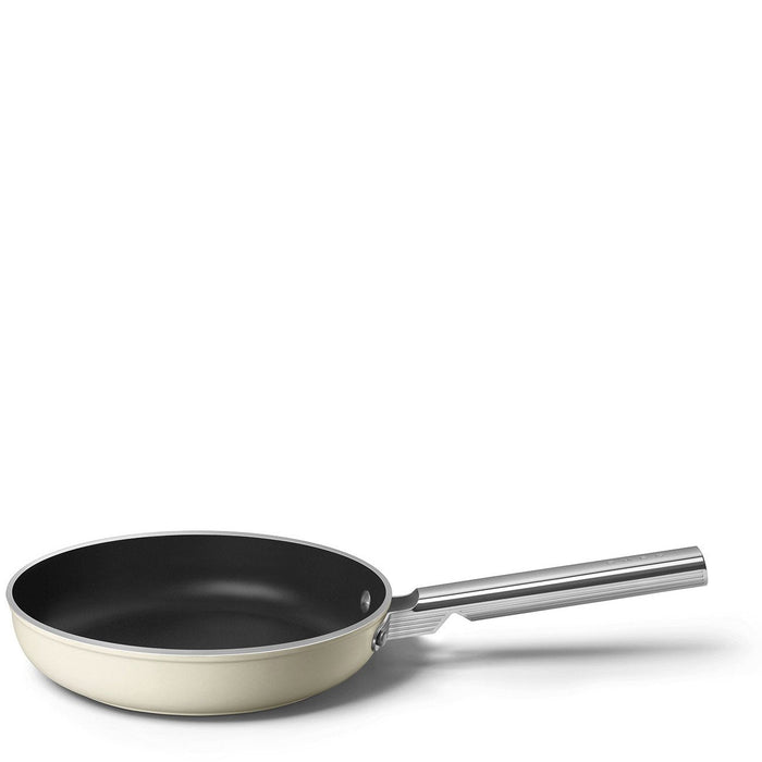 Smeg Fpf2402crm Bratpfanne, 24 Cm, Keramik, Edelstahlgriff, Mattcreme