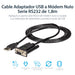 EAN 0065030846837 - StarTech.com ICUSB232FTN cable de serie Negro 1,7 m USB tipo A DB-9 imagen 6