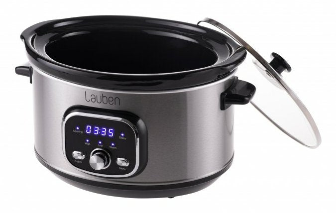 EAN 4260645680494 - Lauben LBNSC3500SB olla de cocción lenta 3,5 L 200 W Negro, Acero inoxidable imagen 2