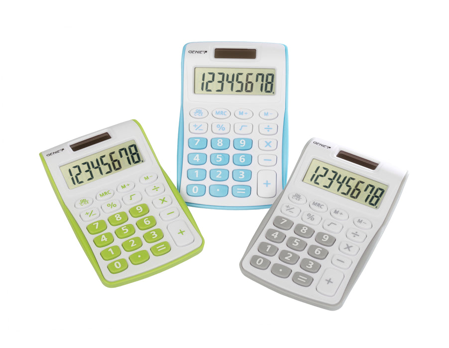 EAN 4015468124966 - Genie 120 G calculadora Bolsillo Pantalla de calculadora Verde, Blanco imagen 2
