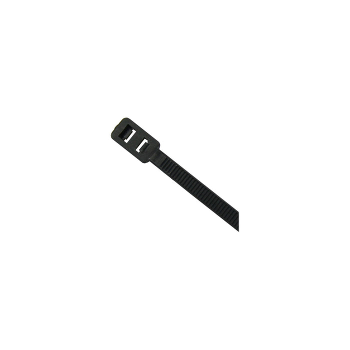 Bridas De Doble Cabezal Montable Inline 300 Mm X 4,8 Mm Negro 100 Uds.