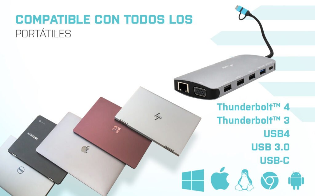 EAN 8595611705762 - i-tec CANANOTDOCKPD base para portátil y replicador de puertos Alámbrico USB 3.2 Gen 1 (3.1 Gen 1) Type-A imagen 4