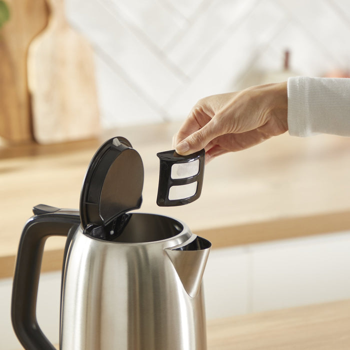 Tefal Ko5s0de Subito  (Edelstahl/Negro, 2.400 Watt, 1,7 Liter) Ko5s0de