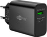 EAN 4040849753350 - Goobay 75335 cargador de dispositivo móvil Universal Negro Corriente alterna Carga rápida Interior imagen 1