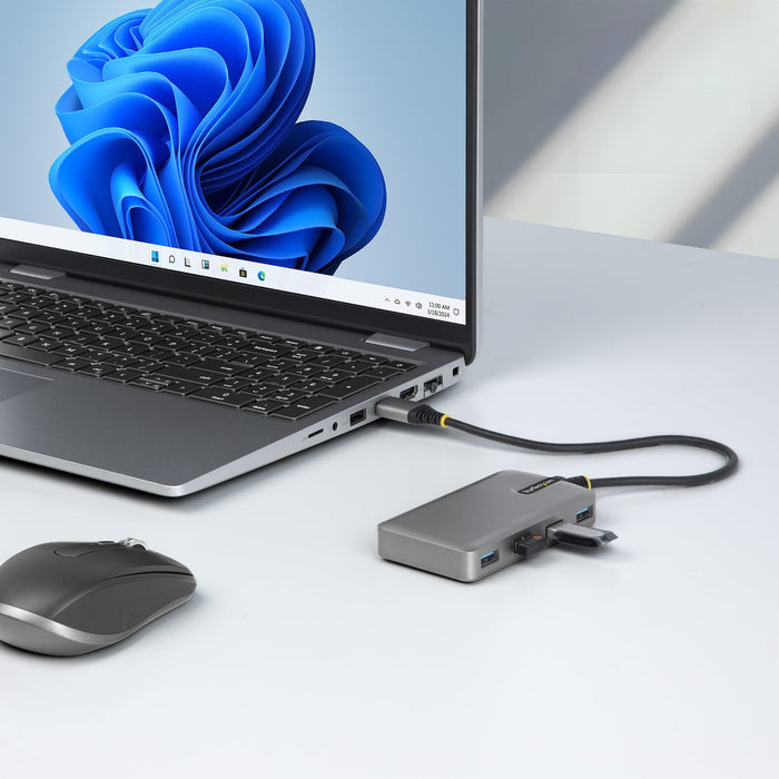 EAN 0065030906227 - StarTech.com 5G4AC-USB-A-HUB hub de interfaz USB 3.2 Gen 1 (3.1 Gen 1) Type-A 5000 Mbit/s Gris imagen 3