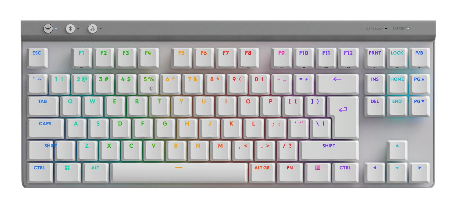 EAN 5099206119796 - Logitech G G515 Lightspeed TKL teclado Juego RF Wireless + Bluetooth QWERTY Internacional de EE.UU. Blanc imagen 1