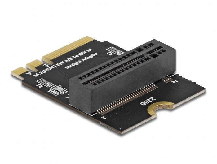 Delock Adaptador M.2 Clave A+E Plug A Key M Slot En Ángulo Con Soporte, Tarjeta De Interfaz 64137