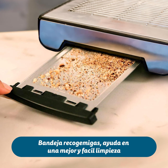 EAN 8426156017853 - Grunkel TSP-INOX tostadora 6 4 rebanada(s) 600 W Acero inoxidable imagen 5