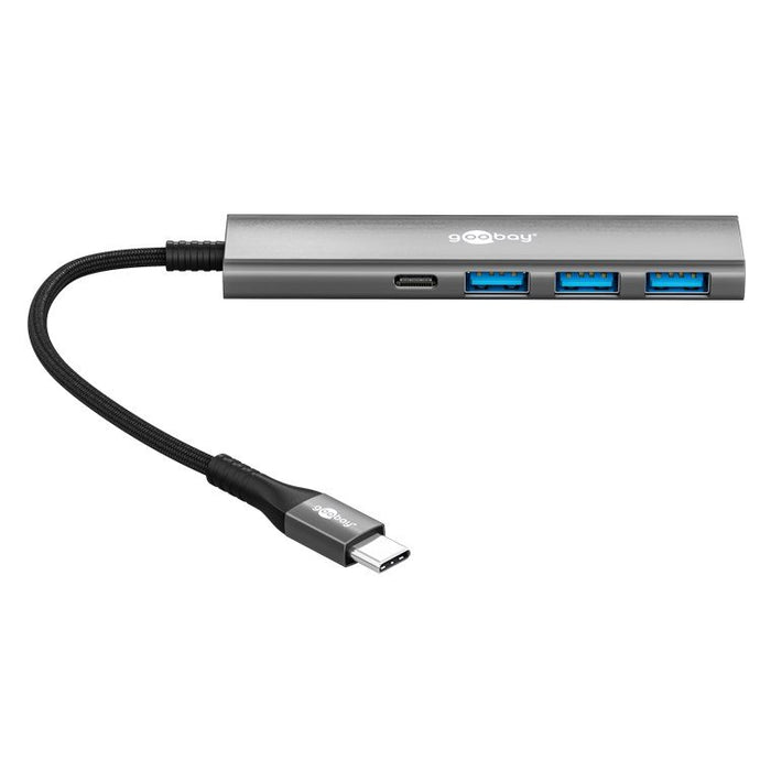 EAN 4040849765629 - Goobay 76562 hub de interfaz USB Tipo C 5000 Mbit/s Gris imagen 3