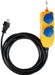 EAN 4007123647750 - Brennenstuhl 1169200010 base múltiple 5 m 4 salidas AC Exterior Azul, Amarillo imagen 2