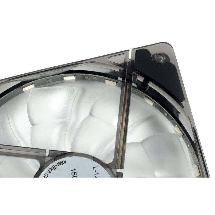 EAN 4260455643344 - Inter-Tech L-12025 Aura Carcasa del ordenador Ventilador 12 cm Negro imagen 9