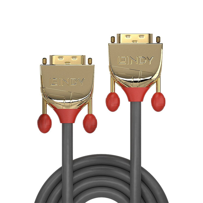 EAN 4002888362016 - Lindy 36201 cable DVI 1 m DVI-D Oro, Gris imagen 2