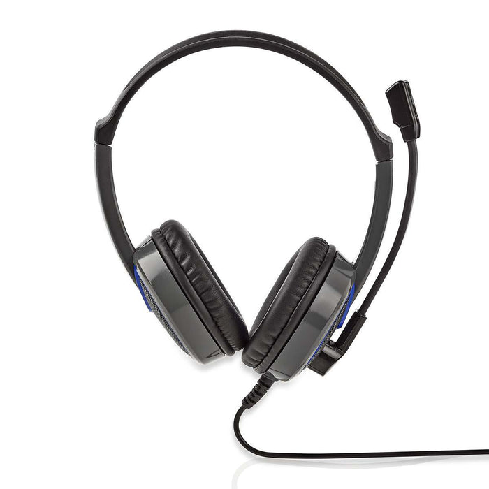 EAN 5412810270354 - Nedis GHST200BK auricular y casco Auriculares Alámbrico Diadema Juego Negro imagen 1