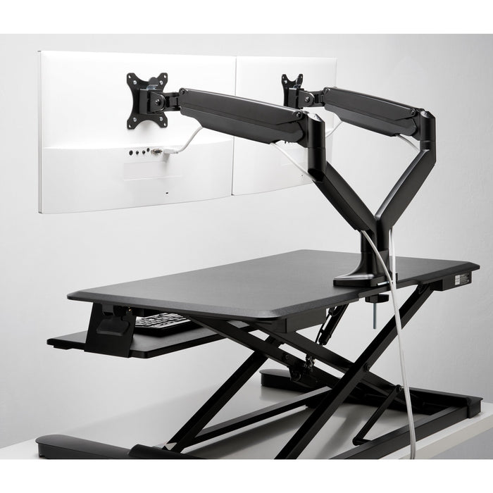 EAN 0085896596011 - Kensington K59601WW soporte para monitor 86,4 cm (34") Escritorio Negro imagen 6