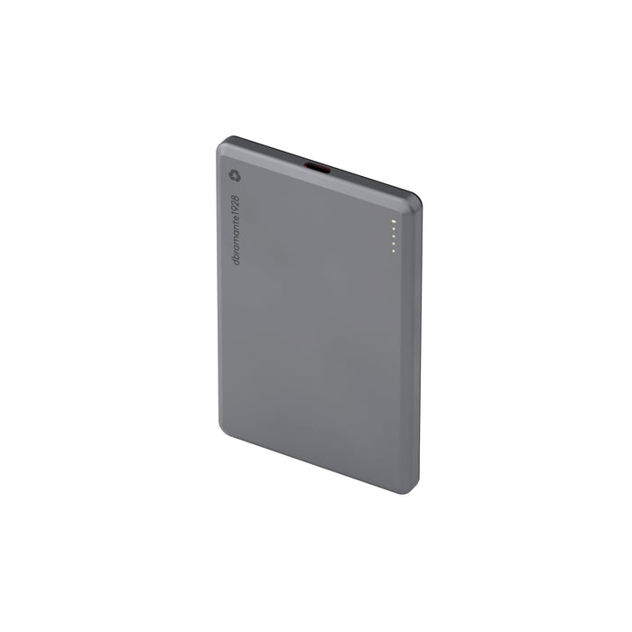 Cargador Inalámbrico Dbramante1928 Re-Charge  5000 Mah 20 Vatios 3 A (24 Pin Usb-C) Gris