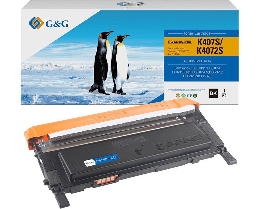 G&G Toner Compatible Con Samsung Clt-K4072s Hp Su128a