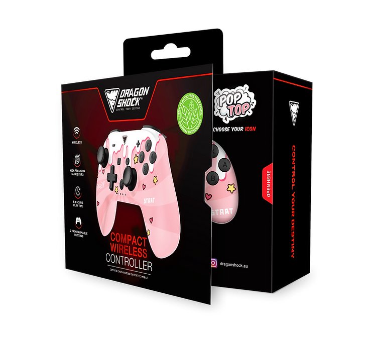 EAN 5425025593033 - Dragonshock PopTop Compact Multicolor Bluetooth Gamepad Nintendo Switch imagen 5