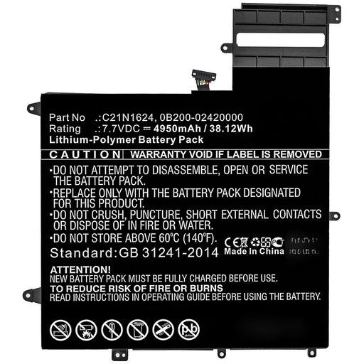 EAN 5704174628217 - CoreParts MBXAS-BA0275 refacción para laptop Batería imagen 1