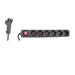 EAN 4006341705518 - REV 12626514 base múltiple 2 m 6 salidas AC Interior Negro imagen 1