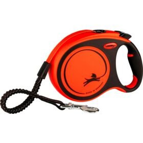 Flexi Correa Xtreme L Tasma 8m - Do 55kg Pomaranczowa