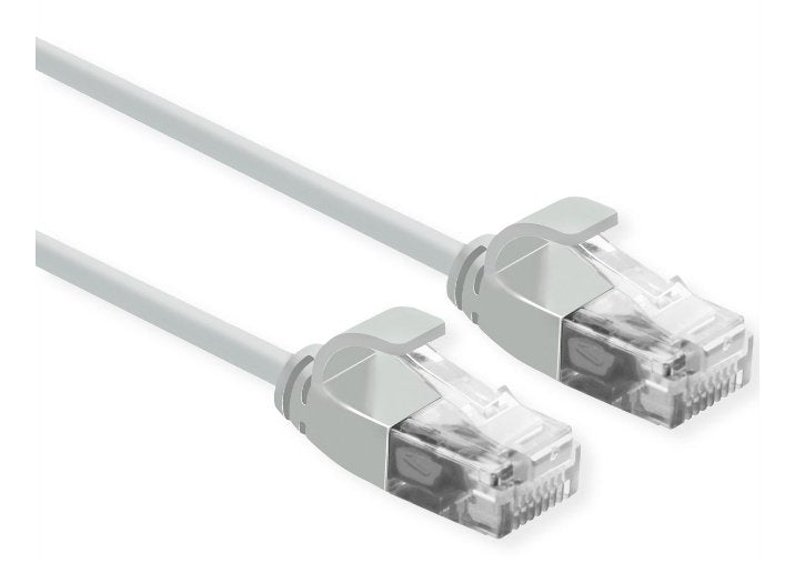 Roline Utp Datacenter Cable De Red Cat.6a (Class Ea), Lsoh, Slim, Grau, 2 M