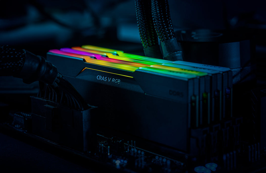 Memoria Klevv 64 Gb 2x32gb Ddr5-Ram Pc6000 Cras V Range Rgb H S