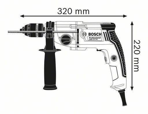 EAN 3165140797931 - Bosch 0 601 1B2 002 taladro 500 RPM Sin llave 2,4 kg Negro, Azul imagen 2