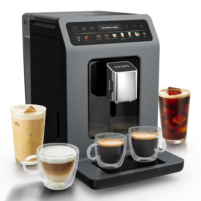 Cafetera Krups Ea 898 Gf Hot & Cold