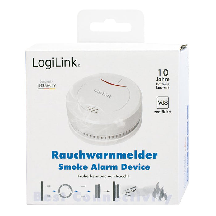 EAN 4052792044522 - LogiLink SC0010 detector de humo Detector fotoeléctrico de reflexión Inalámbrico imagen 4