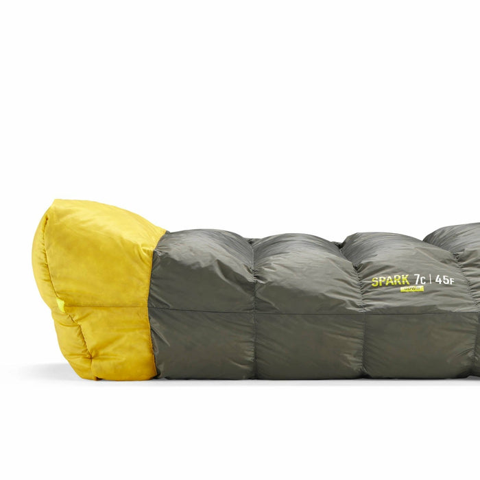 Saco De Dormir Tipo Momia Sea To Summit Spark Gris Y Amarillo